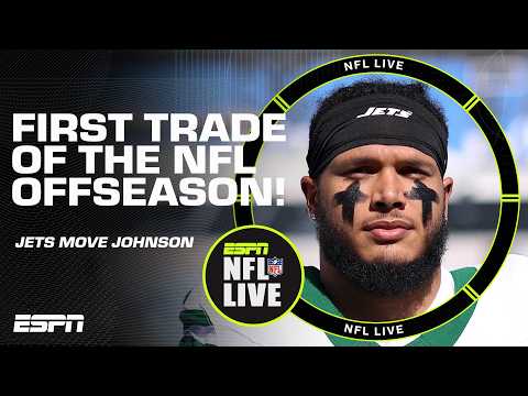 FIRST TRADE OF THE OFFSEASON 🚨 Jets trade Jermaine Johnson to Titans for T'Vondre Sweat | NFL Live