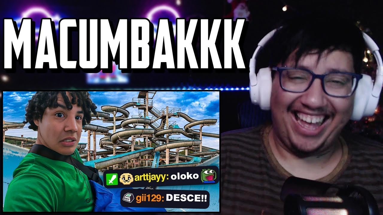 INVADI UM PARQUE AQUÁTICO ABANDONADO