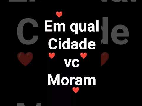 eu moro em Santa Izabel do oeste PR