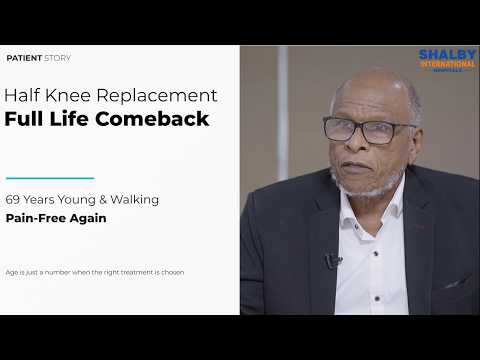 Sudan Patient Shares Success Story After Robotic Half Knee Replacement by Dr. Rajesh Kumar Verma