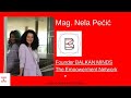 93 MAKING IT IN AUSTRIA Mag Nela Pećić Founder BALKAN MINDS The Empowerment Network