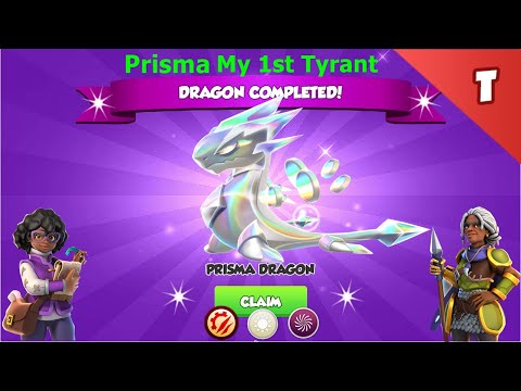 Got My 1st Tyrant Prisma Dragon-Dragon Mania Legends | Begin Level 27 Grid Event | DML