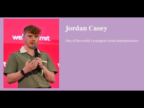 Jordan Casey 23-year-old Entrepreneur