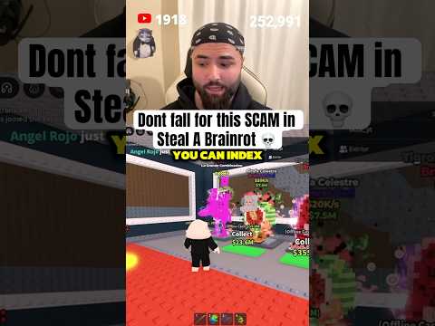 DONT Fall for this SCAM in Steal A Brainrot 💀