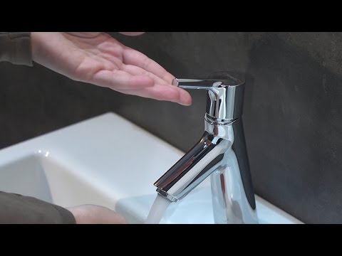 Lifestyle: Single lever basin mixer 80 for vented hot water cylinder with pop-up waste set 1