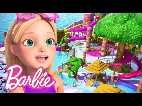 Barbie y Chelsea encuentran el MEJOR SITIO PARA CELEBRAR CUMPLEAÑOS🏄 | @BarbieenCastellano