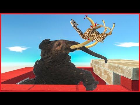 DON'T FALL in PREHISTORIC DEEP HOLE - Animal Revolt Battle Simulator
