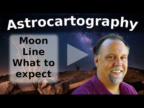 Astrocartography Moon Line what to expect