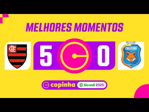 Gols e lances de Flamengo x Cruzeiro - PB
