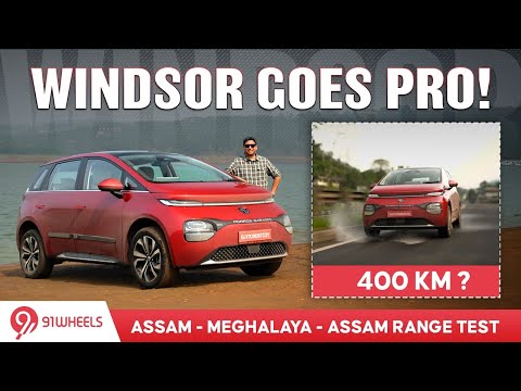 2025 MG Windsor EV Pro Range Test + What All Has Changed || Is The Suspension Better?