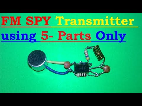 How to Make Fm Transmitter | FM Transmitter Using 5 Parts Only | DIY FM Transmitter | Simple Project