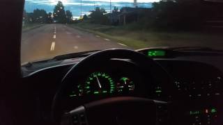 Night driving Saab 9-3 vector (new angle kinda)