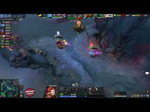 Dendi's solo kill on Midone