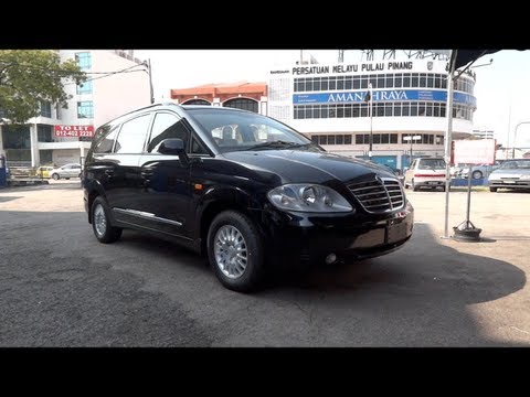 2011 Ssangyong Stavic SV270 Start-Up & Full Vehicle Tour