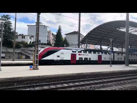 IR27 nach Basel  Abfahrt in Olten Kanton Solothurn Gleis 10 Strecke Luzern Basel