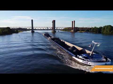Koppelverband Inge op de Oude Maas te Spijkenisse | Binnenvaart | Shipspotting