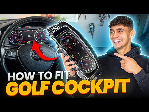 How to Install Digital Cluster On VW Golf MK7 & MK7.5 | Virtual Cockpit Retrofit