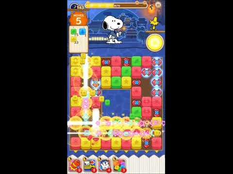 Snoopy Puzzle Journey Night Mode Level 143 - NO BOOSTERS 🐶🧩🧳 | SKILLGAMING ✔️