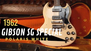 Video thumbnail for 1962 Gibson SG Special Polaris White by Know Your Vintage Guitars