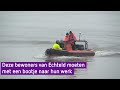'De boot ligt klaar', Ed woont buitendijks en ziet het water stijgen