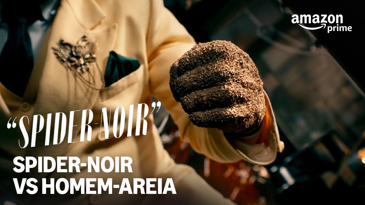 Spider-Noir luta contra Homem-Areia | Spider-Noir | Prime Video