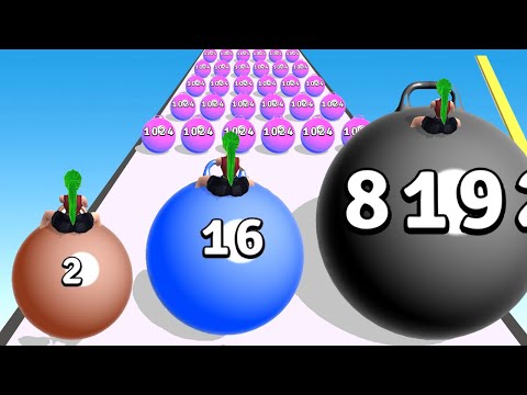 Yoga Ball Run - Gameplay All Levels Android,ios game Mobile Game App New Update. (Levels 11-31)