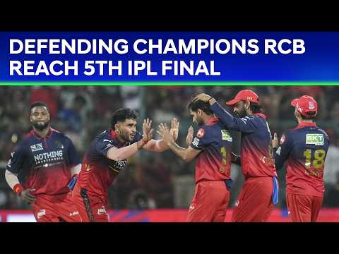 IPL 2026 RCB Vs GT | Defending Champions RCB Storm Into 5th IPL Final, Crush GT By 92 Runs