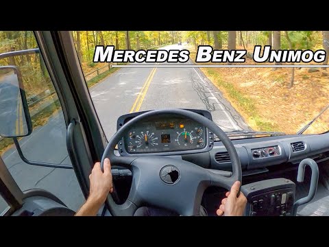 2004 Mercedes Benz Unimog U500 POV Drive with 8 Speed Pre-Selector Manual Gearbox (Binaural Audio)
