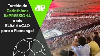 Impressionante: Olha o que a torcida do Corinthians fez após a eliminação para o Flamengo