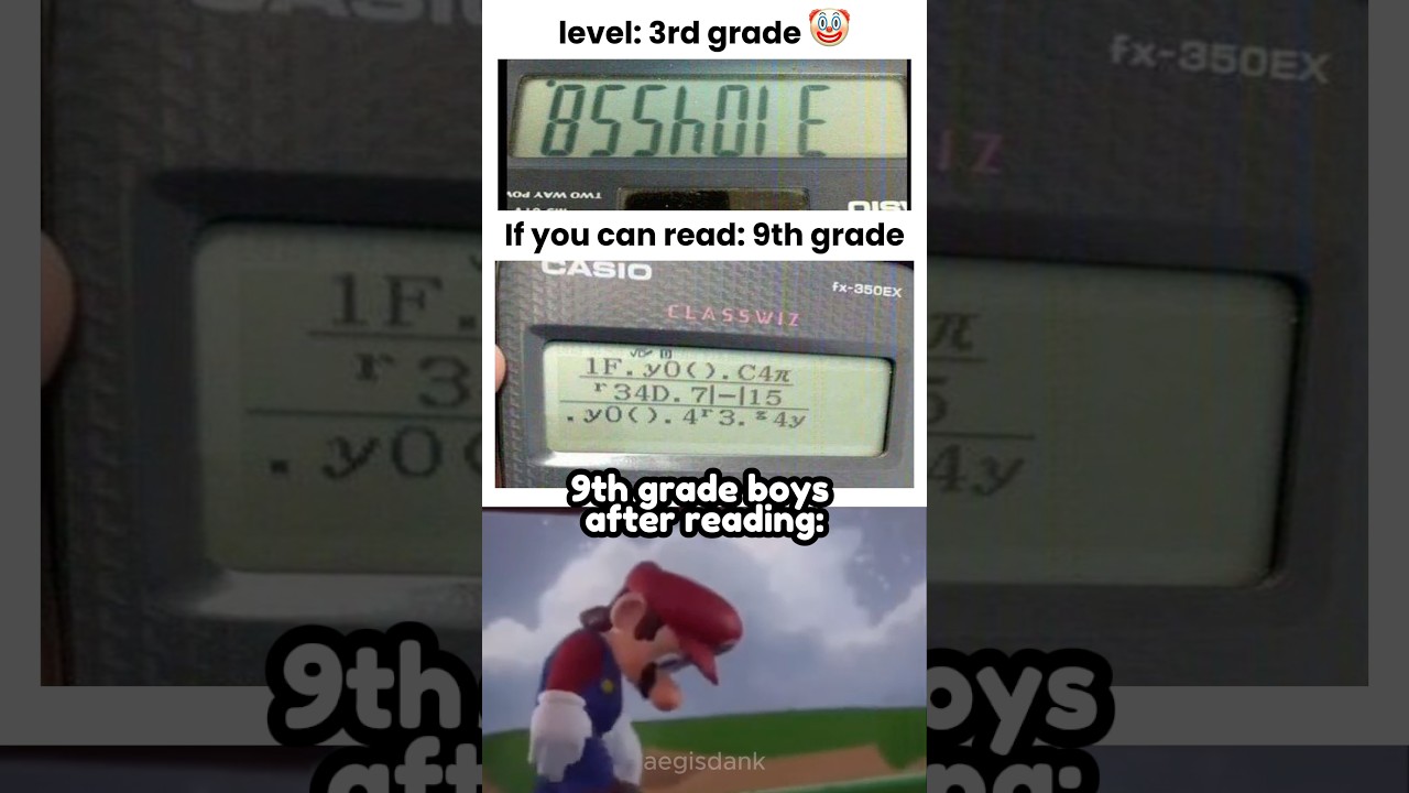 9th grade math class be like 😔