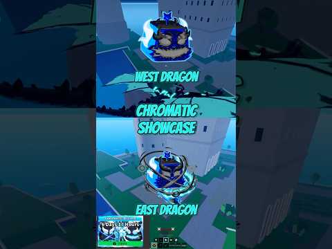 Western Dragon vs Eastern Chromatic Dragon Skin SHOWCASE #bloxfruit #roblox #dispecs #bloxfruits