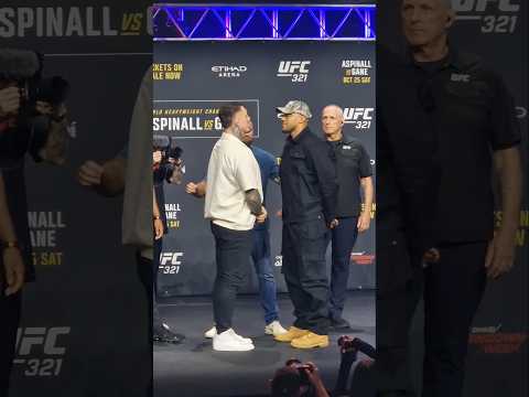 ASPINALL vs GANE FACE-OFF 🏆 | UFC 321