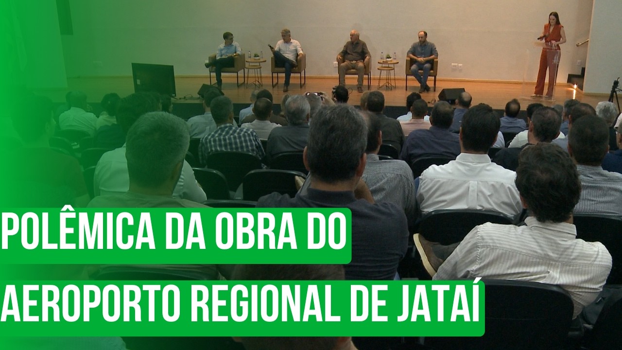 Polêmica da obra do aeroporto regional de Jataí