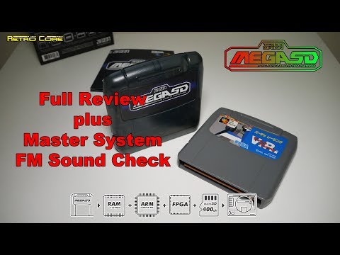 Mega SD Full Review + Master System FM Sound Check