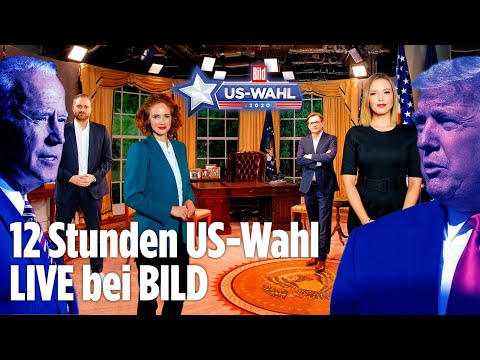 US-Wahl: BILD sendet 12 Stunden LIVE am Stück ab 18:30 Uhr