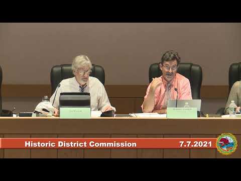 7.7.2021 Historic District Commission