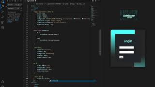 Download the video "Code a Login Page in HTML and CSS | CodeDasher"