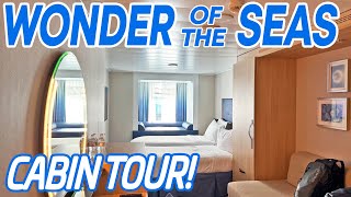 Wonder of the Seas Central Park Interior Cabin Tour | Full Room Walkthrough