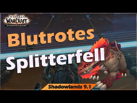 WoW Shadowlands 9.1 Mount Guide | Blutrotes Splitterfell Mount von Malbog aus Korthia