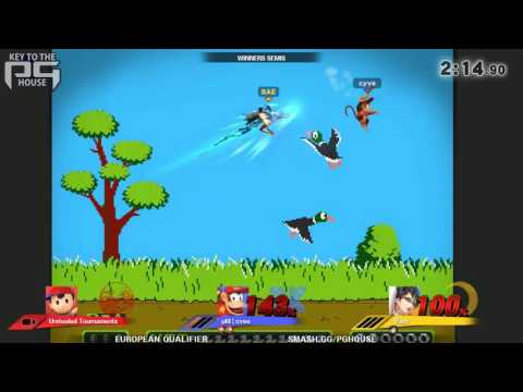 Key to the PG House WINNERS SEMIS - cyve (Diddy Kong) vs Badr (Bayonetta)