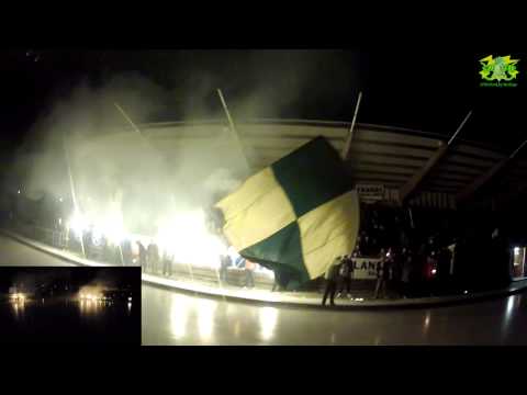 Bandy World Cup Ljusdals BK - Bollnäs Gif GoPro Helmet Cam Lightnings Tifo