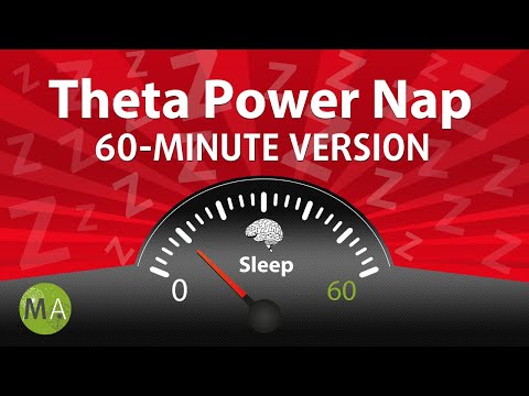 Theta Power Nap 60-Mins, Deep Relax, Increase Memory, problem-solving