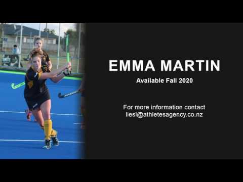 Emma Martin Fall 2020 US College Field Hockey Prospect