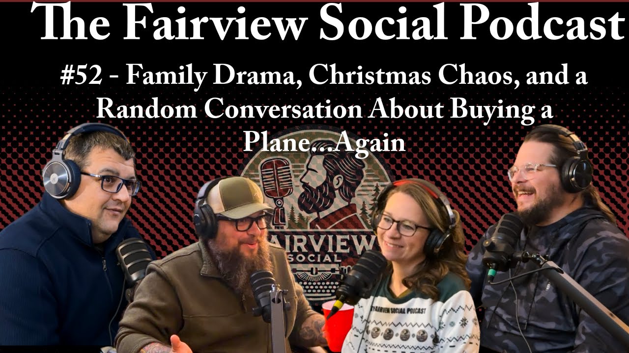 Family Drama, Christmas Chaos, and a Random Conversation About Buying a Plane...Again
