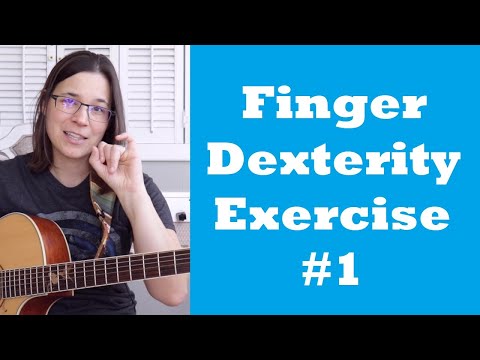 Finger Dexterity Exercise Guitar #1 - Spider Exercises