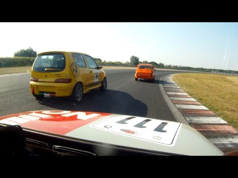 Robert Zalewski, Fiat 126p onboard, DN8, 5 runda WSMP, Tor Poznań 08.08.2015