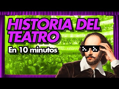 🎭 La HISTORIA DEL TEATRO en 10 minutos (FÁCIL!!) | Especial 20K + Día del Teatro