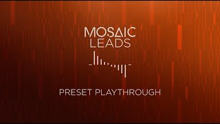 Video thumbnail for Mosaic Leads - Preset Playthrough | Heavyocity by Heavyocity Media