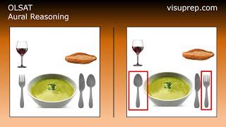 OLSAT Aural Reasoning - Grade 2 - Table Setting