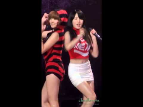 Fancam 110412 Open Concert 4Minute Hyuna Heart To Heart Fancam x264 554p